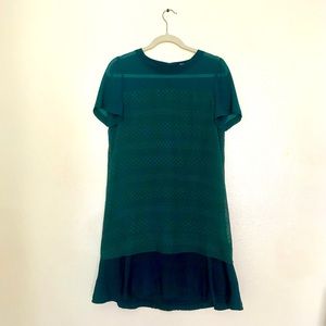 Madewell green dress size S